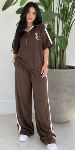 ست تیشرت شلوار زنانه ساده و شیک