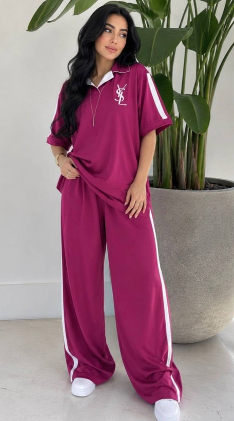 ست تیشرت شلوار زنانه ساده و شیک