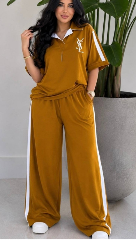 ست تیشرت شلوار زنانه ساده و شیک