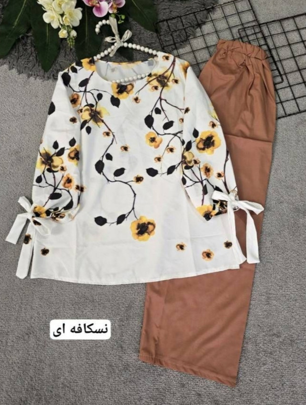 ست شومیز شلوار مجلسی شیک