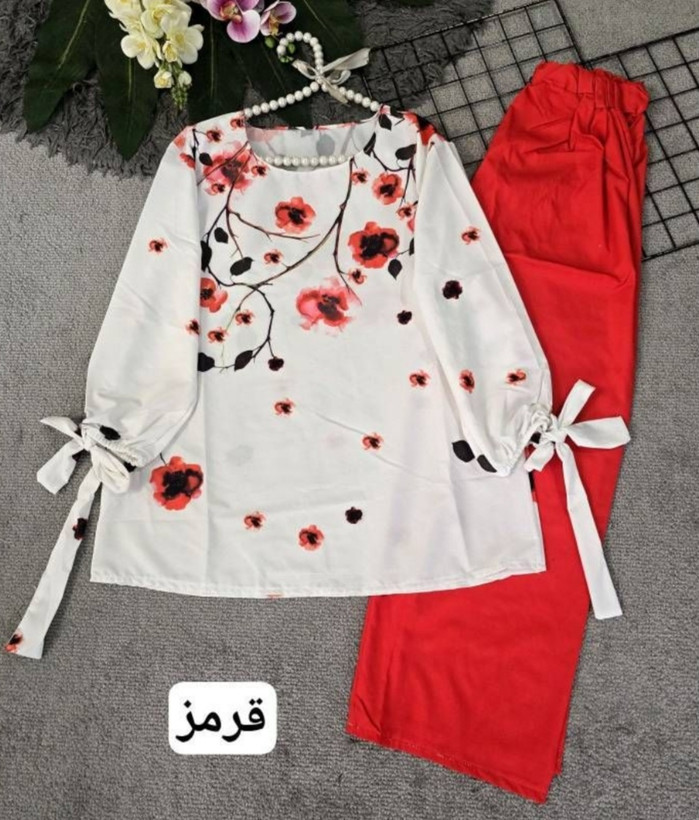 ست شومیز شلوار مجلسی شیک